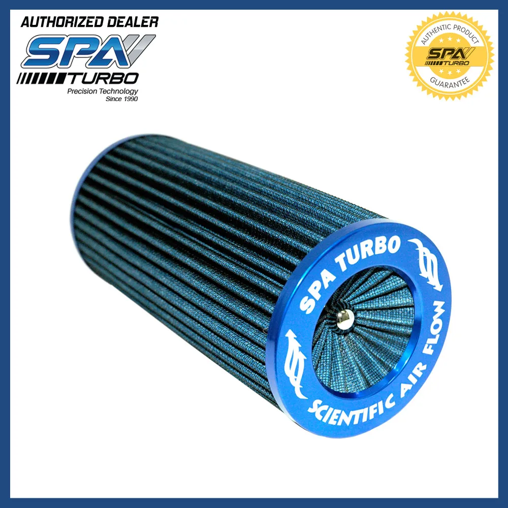 2.5 дюймов Универсальный воздушный фильтр синий научных поток конический High Flow