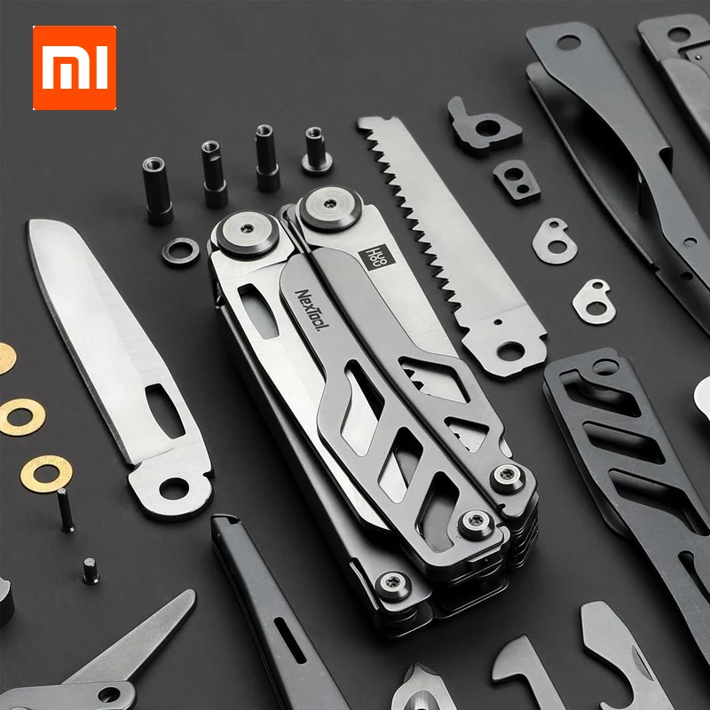 Xiaomi huohou multi-function карманный складной нож 420J2 лезвие из нержавеющей стали охотничий