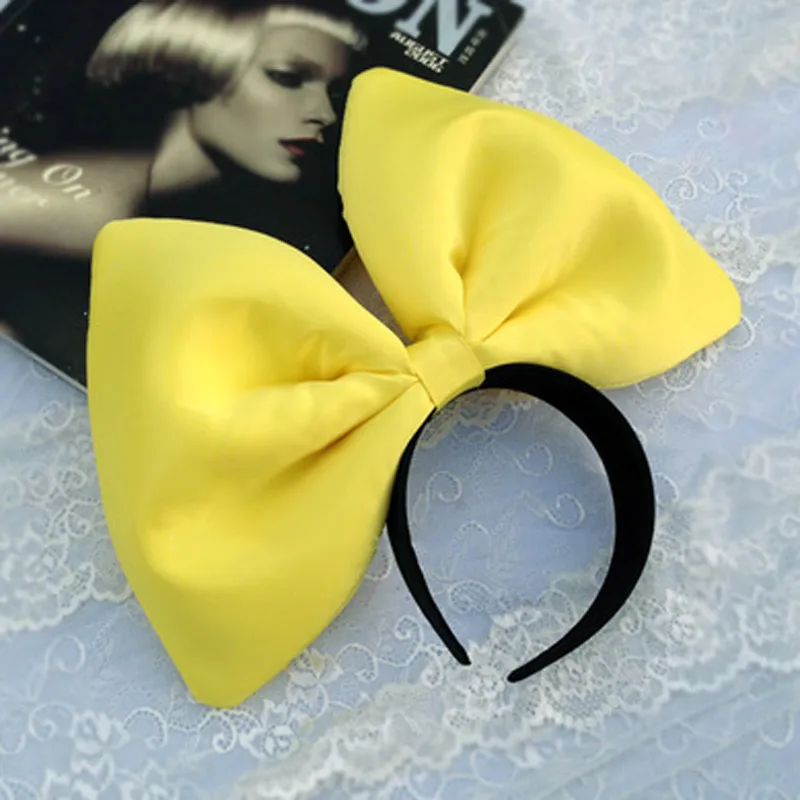 Крупногабаритный супер Гигантский Большой Бант Кики для косплея ободок волос