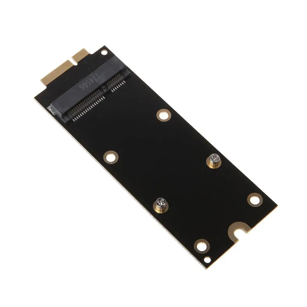 Новый Mini MSATA 7 + 17 Pin mSATA SSD для MACBOOK PRO Retina MC976 A1425 A1398 A1418 A1419 карта адаптера жесткого