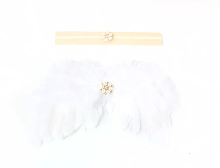 Детский реквизит для фотосессии маленьких девочек с крыльями ангела Peral комплект