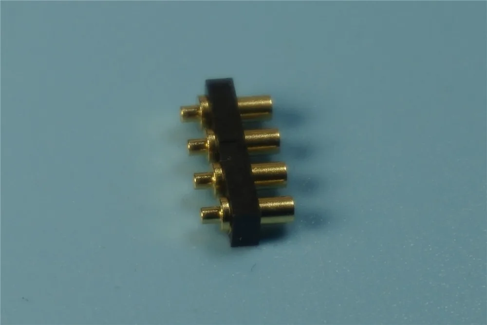 10 шт. штыревой разъем Pogo 1x4 P 4 Pin 2 54 мм Шаг положения 0 высота PCB вертикальный