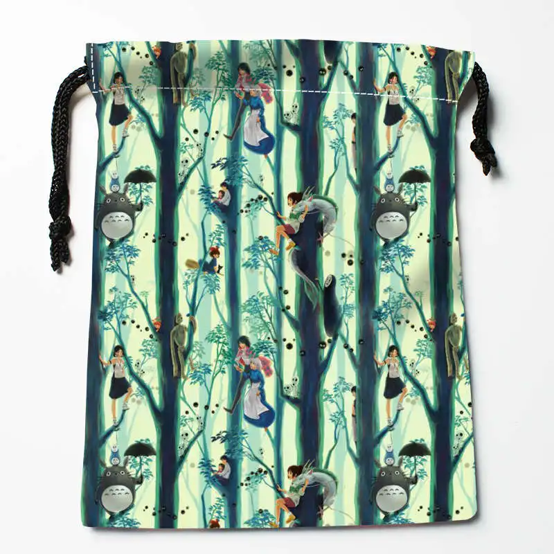 

Новое поступление, сумки на шнурке с рисунком животных, сумки для хранения с рисунком на заказ, сумки для хранения, размер 18x22 см