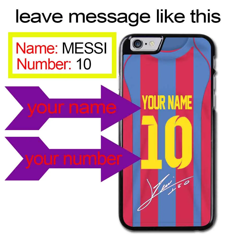 Изготовленный На Заказ Барселона чехол с надписью &quotMESSI&quot для Xiaomi Redmi Mi8 SE A2 pocco F1