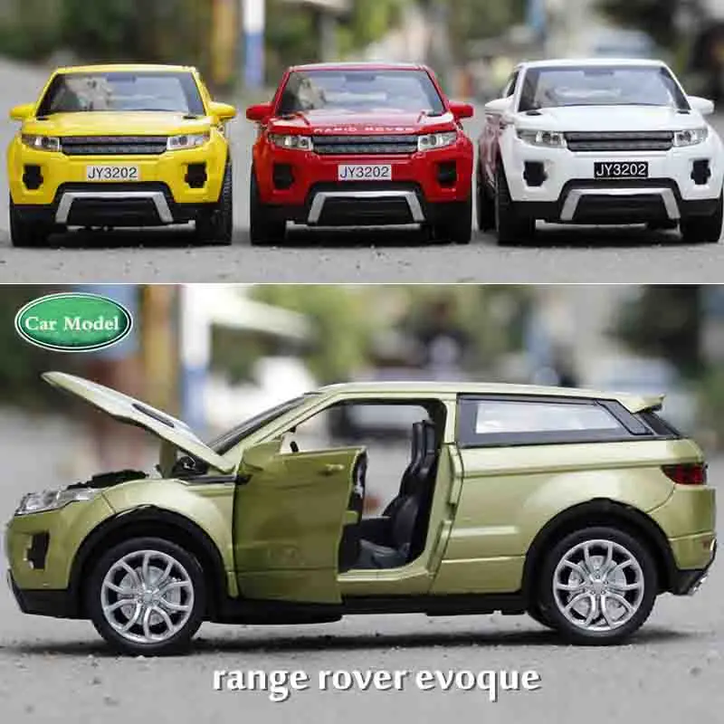 1:32 игрушечный автомобиль Range Rover Модель автомобиля из металлического сплава Diecasts& игрушечный Транспорт модель оттягивающийся электрический автомобиль игрушки для детей