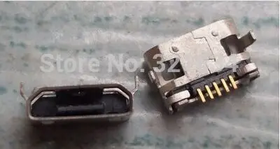 1 шт. Micro 5pin USB разъем для зарядного устройства планшетов Lenovo A10 70 A7600H A7600 A3000