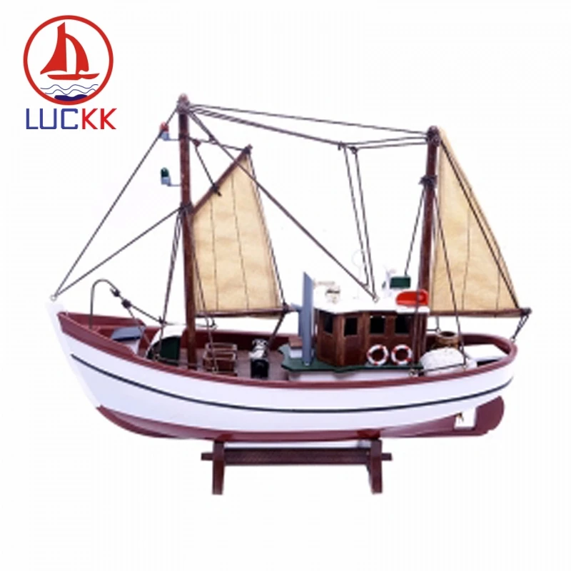 Деревянная модель для рыбалки LUCKK 40 см винтажная деревянная поделок крутые