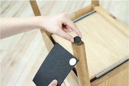 Chair legs protector Новое поступление Универсальный Ruched спандекс чехлы для стульев эластичные чехлы на кресла Банкетный обеденный стул протектор сиденья свадьба - Цвет: Chair legs protector