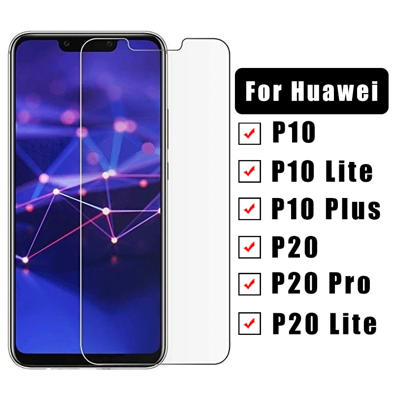 Защитное стекло для huawei P20lite закаленное стекло Huavei P20 Pro P20 светильник P10 lite Plus Tremp защита экрана Pro20 10 lite