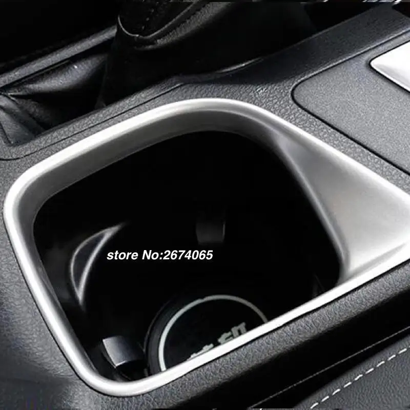 Для Toyota RAV4 2016 2017 держатель для стакана воды крышка салона автомобиля Матовая