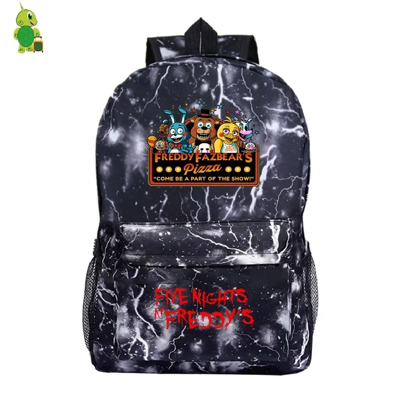 Забавный рюкзак Five Nights At Freddy FNAF, повседневные дорожные сумки, школьные сумки для подростков, женский и мужской рюкзак для ноутбука, детские сумки для книг