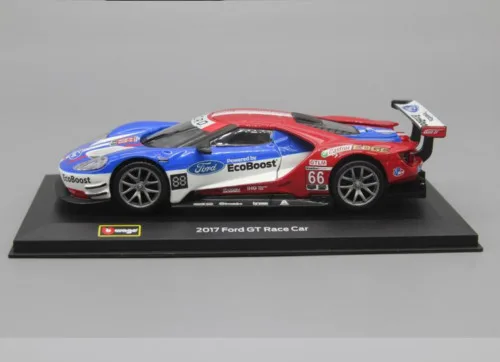 Bburago 1:32 2017 Ford GT гоночный автомобиль NO.66 Daytona литой под давлением модели Новый в