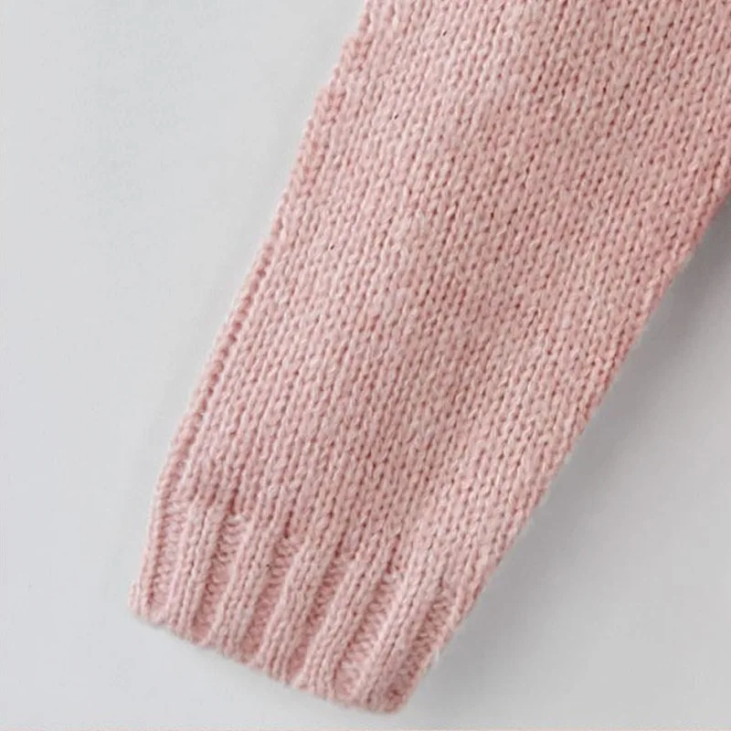 JOGTUME Pink Knitted Cardigan Sweater 2017 Autumn Winter Womens Fat Loose Long Sleeve Fashion Female Coat Plus Size 5XL |