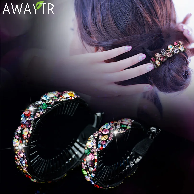 BarretteLadies Hiarpins Banana Hair Clip for Girls Barrettes Hair Accessories Women Hair Claw Hendband Hairpin Ponytail Clamp