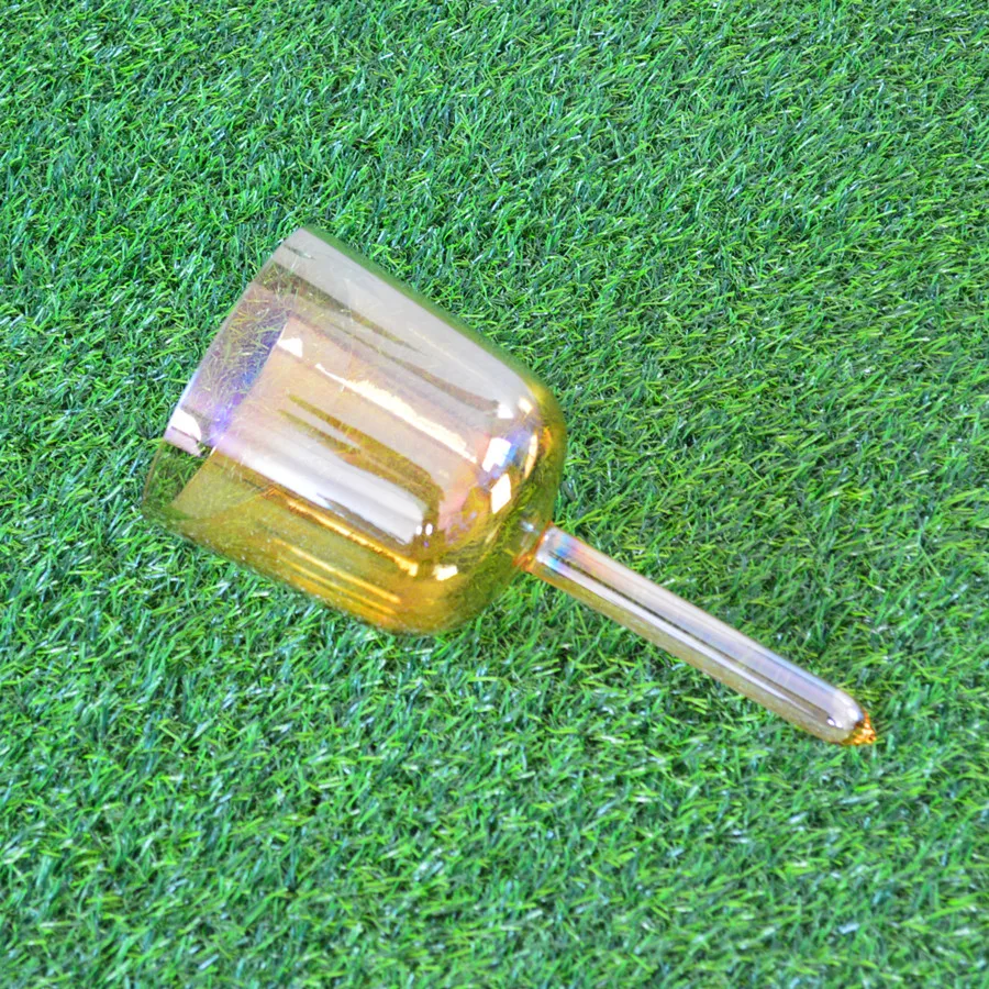 HF Корона космический кристалл поющая чаша с ручкой 8 дюймов|Колокольчики и