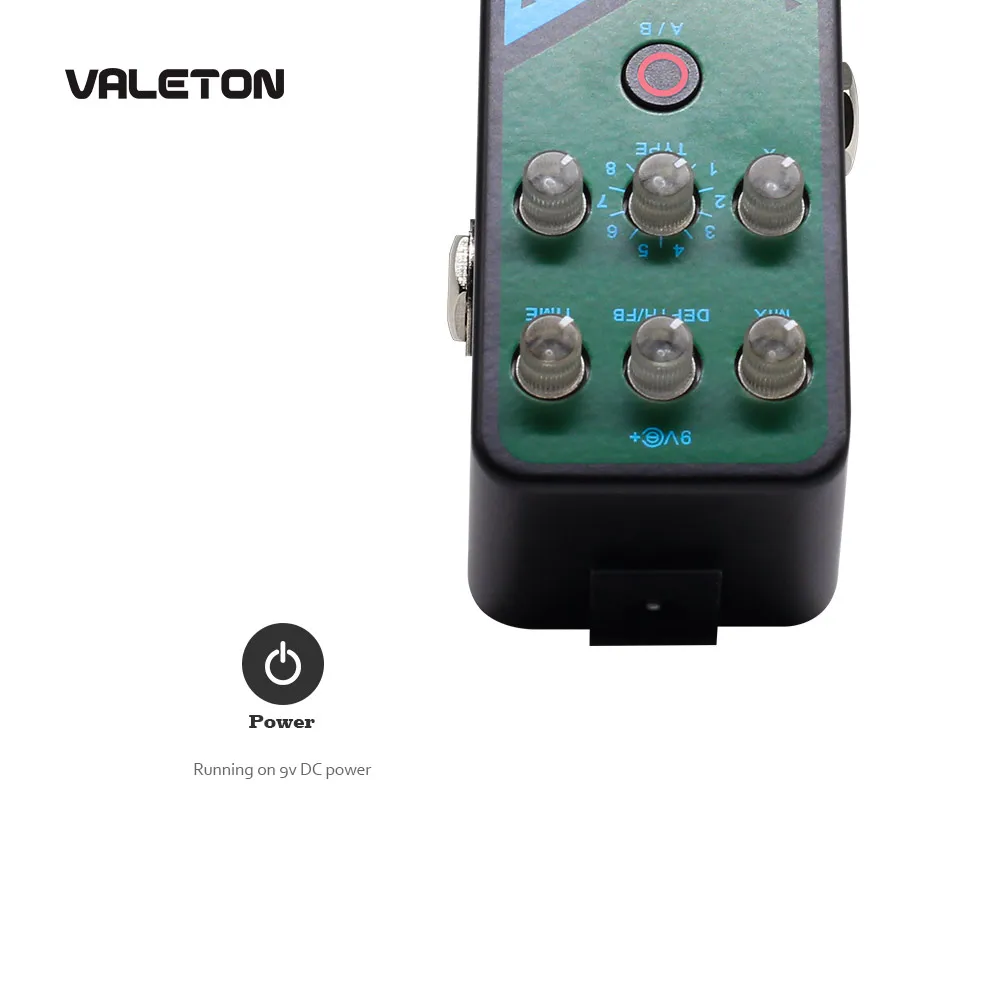 Мультиэффекты для гитары Valeton Коралловая педаль задержки реверберации хора