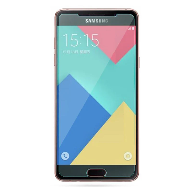 Высокой четкости прозрачный для samsung a7 steel-стекло фильм не полный экран защиты 4 P |
