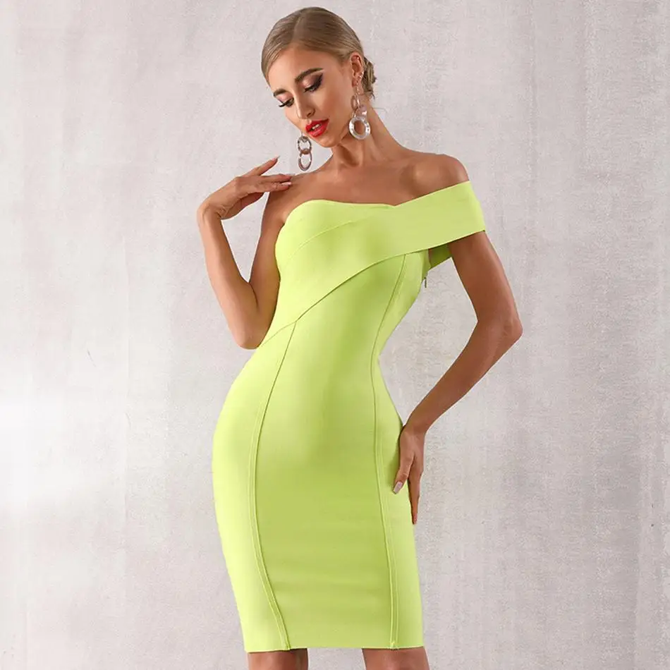 

Женское летнее облегающее платье без рукавов, с открытым плечом, без бретелек