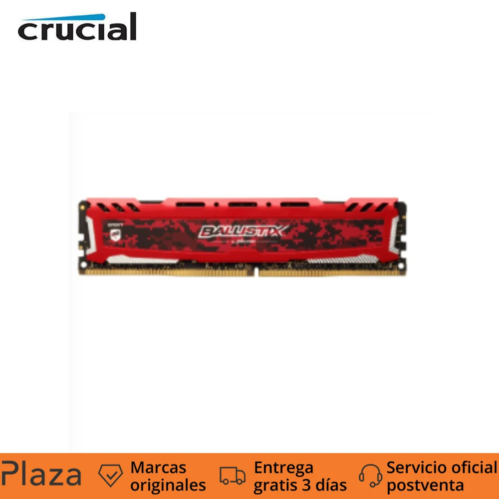 Crucial Ballistix Sport LT 4GB DDR4-2666 4 GB 1 x DDR4 2666 MHz Rojo | Компьютеры и офис