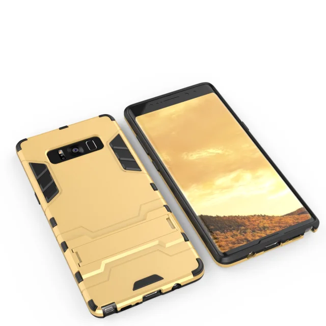 Роскошный Гибридный чехол с подставкой для Samsung Galaxy Note 8 из ТПУ и поликарбоната