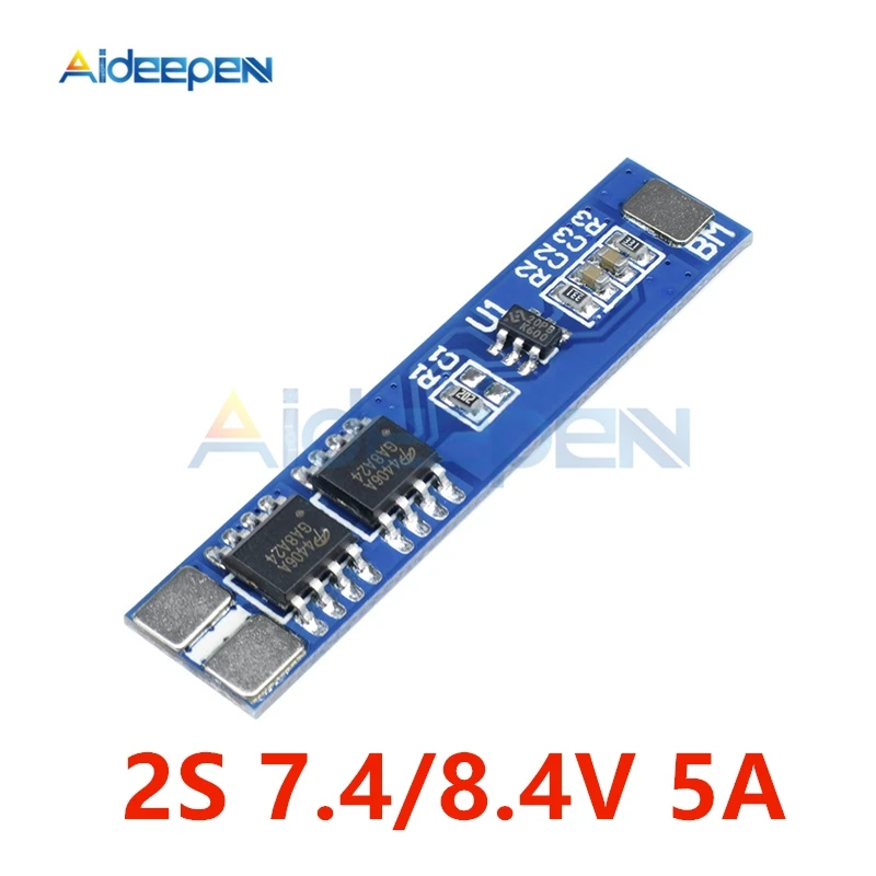 1S 2S 3S 4S 2.5A 5A 6A 8A 10A литий-ионный аккумулятор 18650 защита зарядного устройства 3,7 в 7,2 в PCB BMS для Lipo батареи