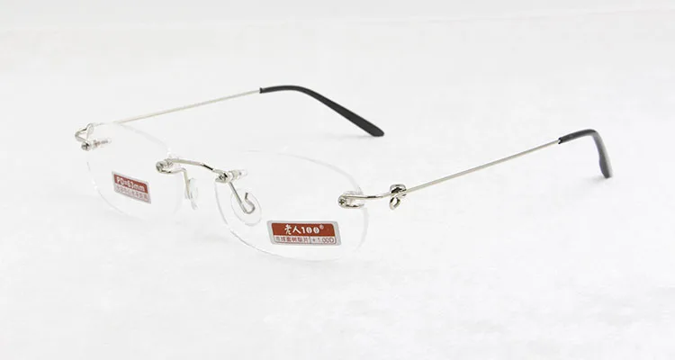 Очки для чтения унисекс без оправы с пружинной петлей + 1 00 ~ 4 00|reading glasses|reading glasses with