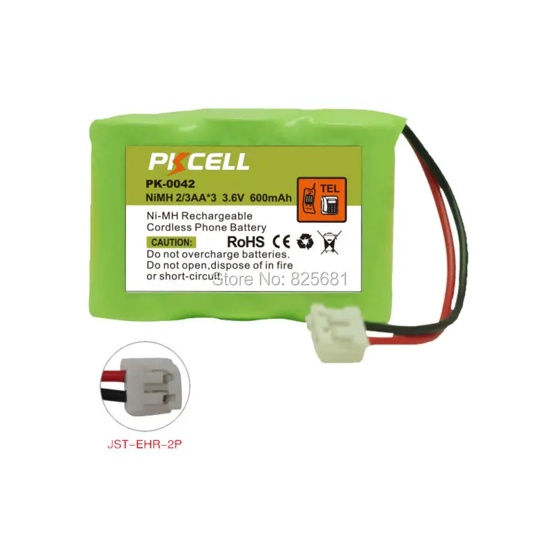 Аккумуляторная батарея для телефона 3 6 В 2/3AA * 600 мА · ч|battery 3.6v|battery abattery battery |