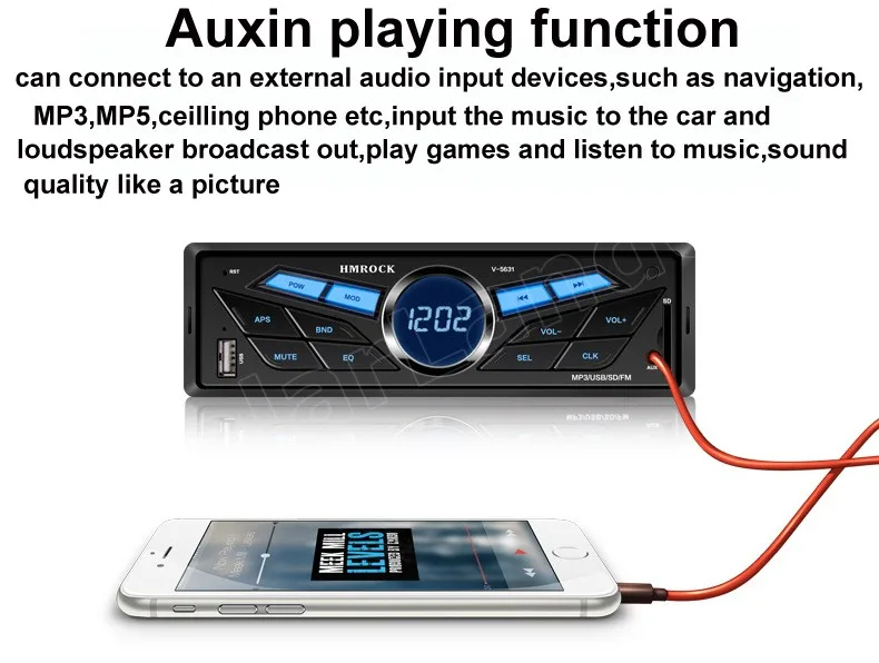 1 Din автомагнитола 12 В mp3-плеер без Bluetooth Авто аудио стерео TF AUX USB Самая низкая цена