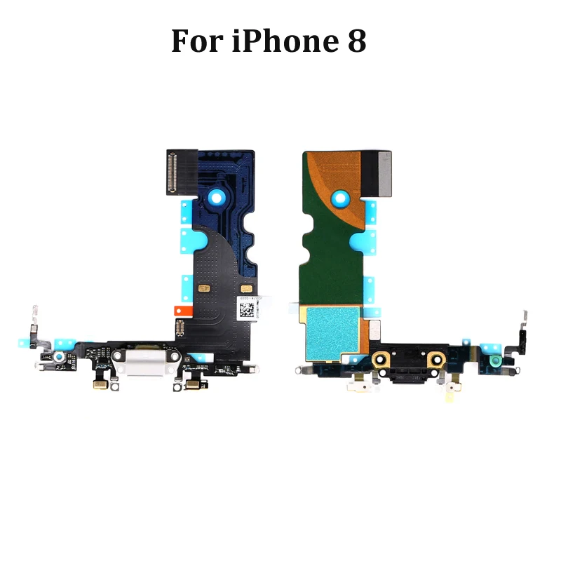 10 шт./лот Новый зарядный порт гибкий кабель для iPhone X 8 плюс г 5 P USB док-станция