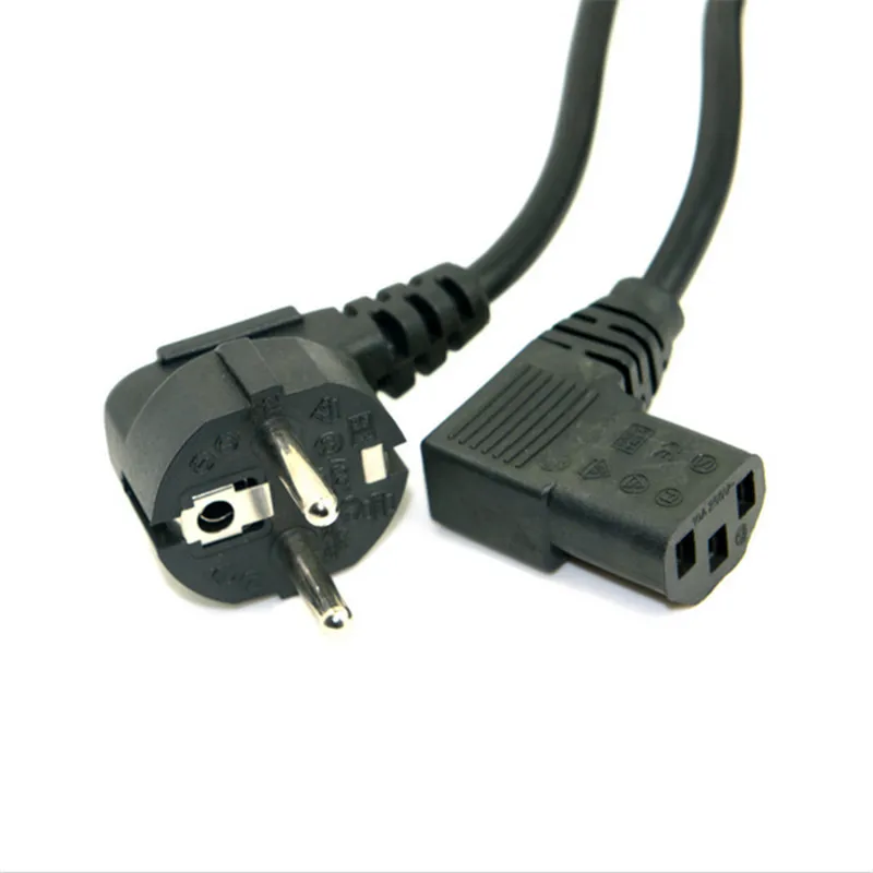 Плоский шнур питания для ЖК экрана 5 футов 1 м|c13 c14 power cord|c13 connectorcord velvet |