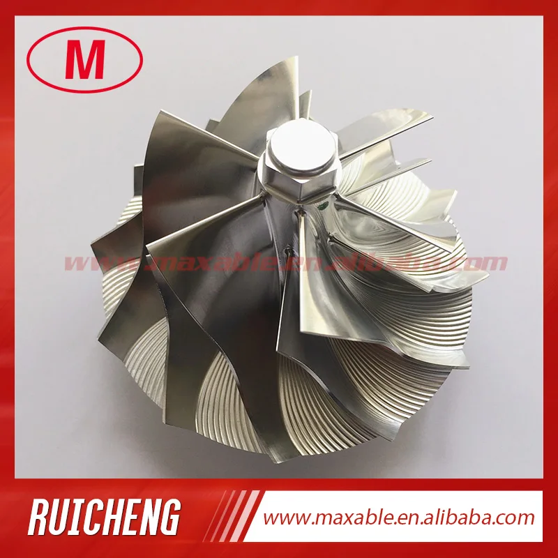 GT3788 759335-0002 Upgrade 64.00/88.40mm 6+6 blades high performance turbo billet/milling/aluminum 2618 compressor wheel | Автомобили и
