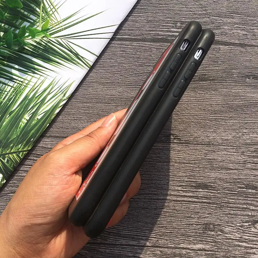 ТПУ Край+ Жесткий PC чехол для телефона для Apple iPhone 8 8 Plus чехол s для iPhone8 узор Bad Boy Insane милый забавный кот