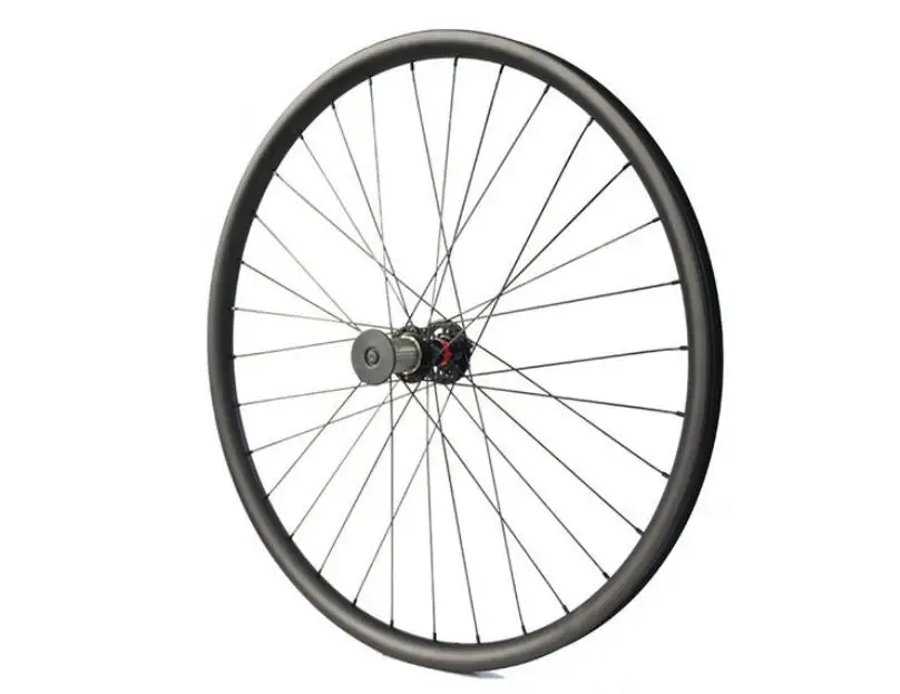 1348g 29er MTB XC 22 мм x 30 ассиметричные Углеродные опорные колеса клинчер бескамерный