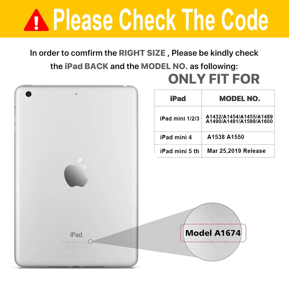 Чехол для нового iPad mini 5, 7,9 дюйма, дюйма, с держателем карандаша, умный чехол из искусственной кожи, силиконовый чехол с текстурой ткани для iPad mini 4, Funda