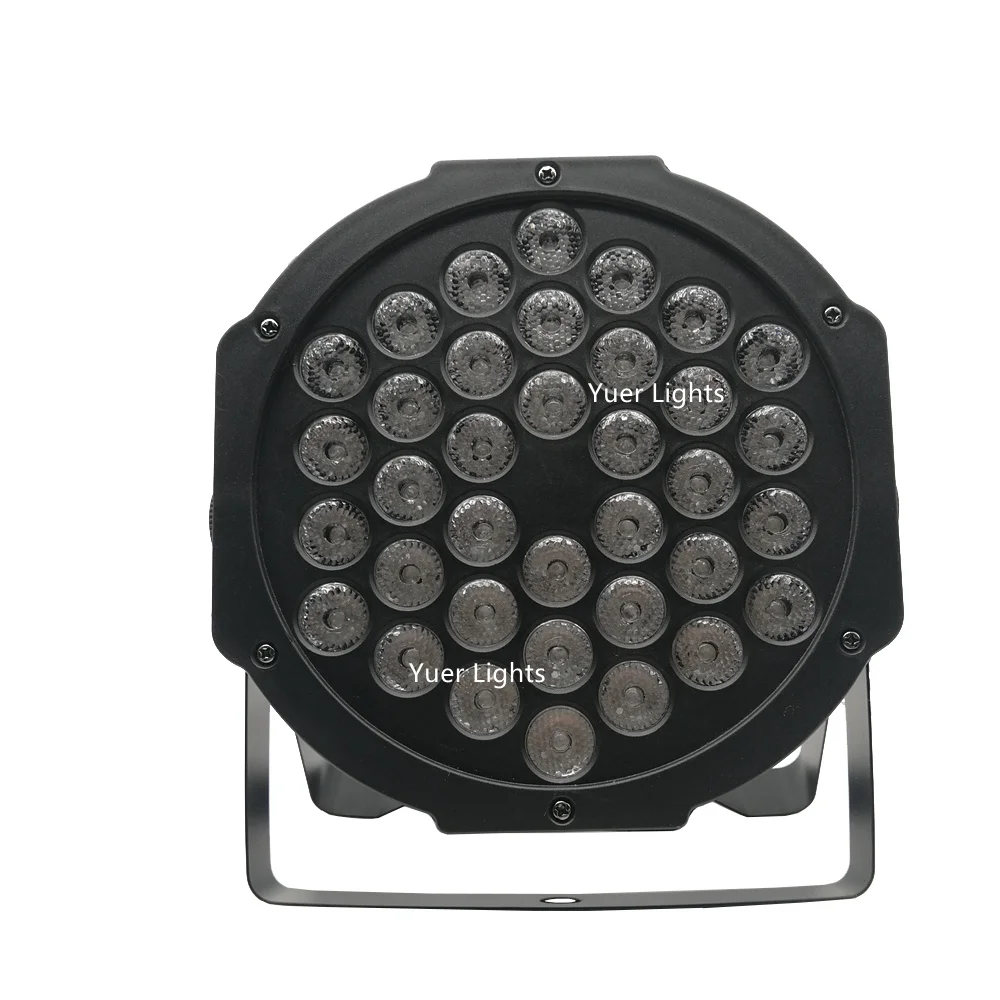 10XLot Free Shipping 36LEDS LED Stage Lights RGB Colors DMX Par Disco For Wedding Party | Лампы и освещение
