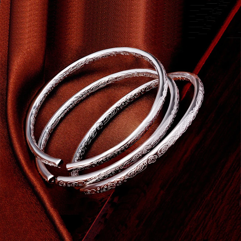 Fashion Simple Boho Metal Open Charm Bracelet Bangles for women Jewelry Gift Pulseras Armband Accessories Dropshipping | Украшения и