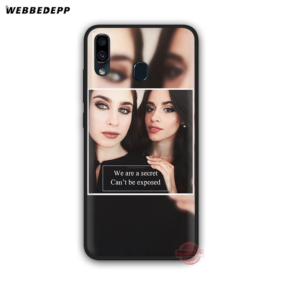 WEBBEDEPP Fifth Harmony Lauren Jauregui мягкий чехол для телефона с изображением цветов Samsung A50s A40s