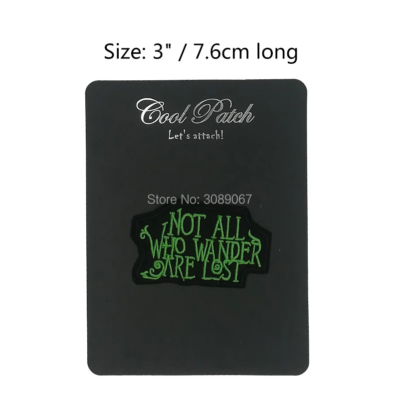 Не все те кто блуждают теряются патчи Забавный Fun слоган Hot Rod Драг рейсинг