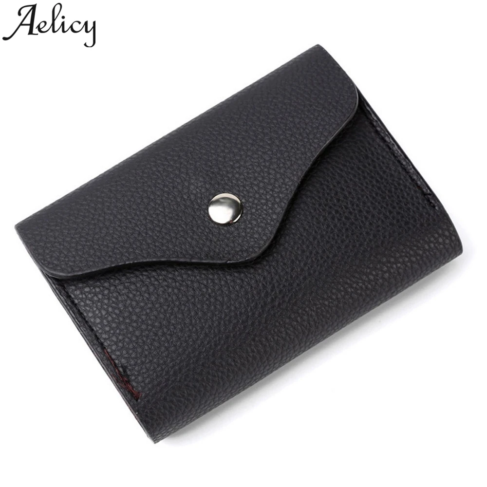 Женский кошелек Aelicy 2019 модный Дамский короткий кожаный держатель для паспорта и