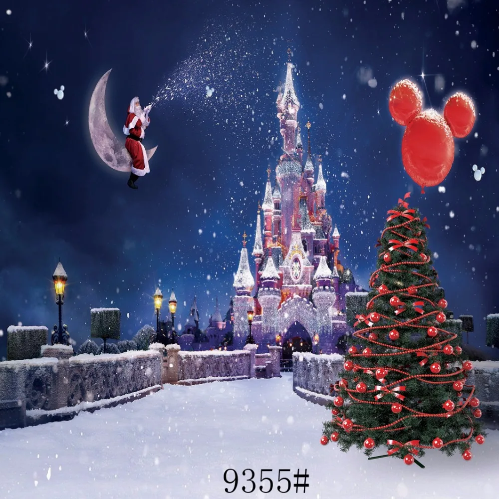 Castle backdrop backgrounds for photo studio 10x10ft fond vinyle christmas backdrops photography 9355 | Электроника