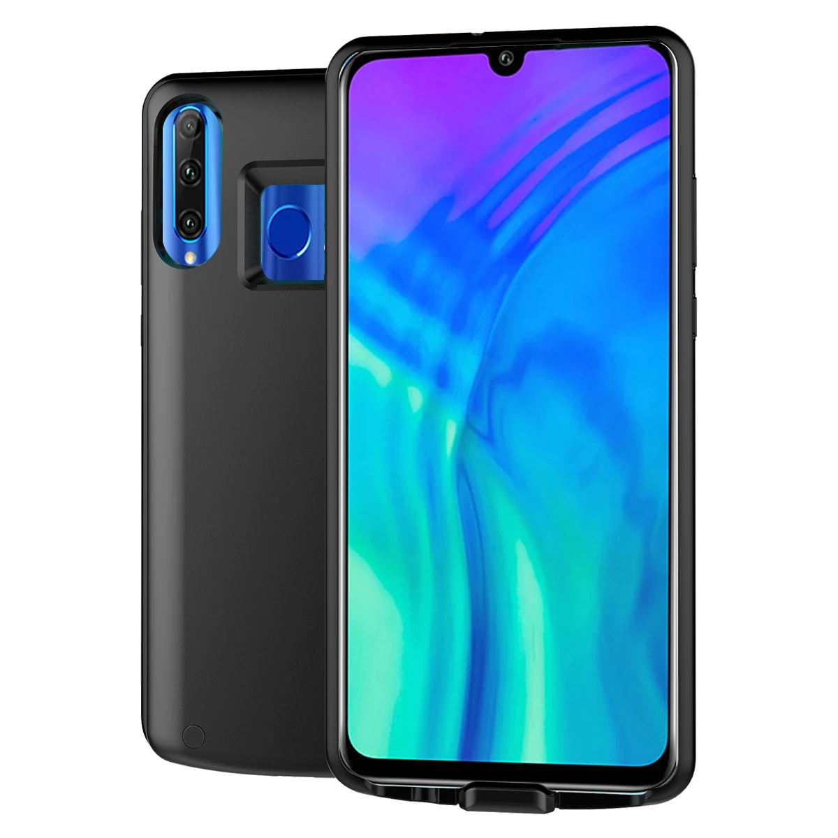 Чехол для аккумулятора Huawei Honor 10i 20i 6500 мАч перезаряжаемый расширенный защитный