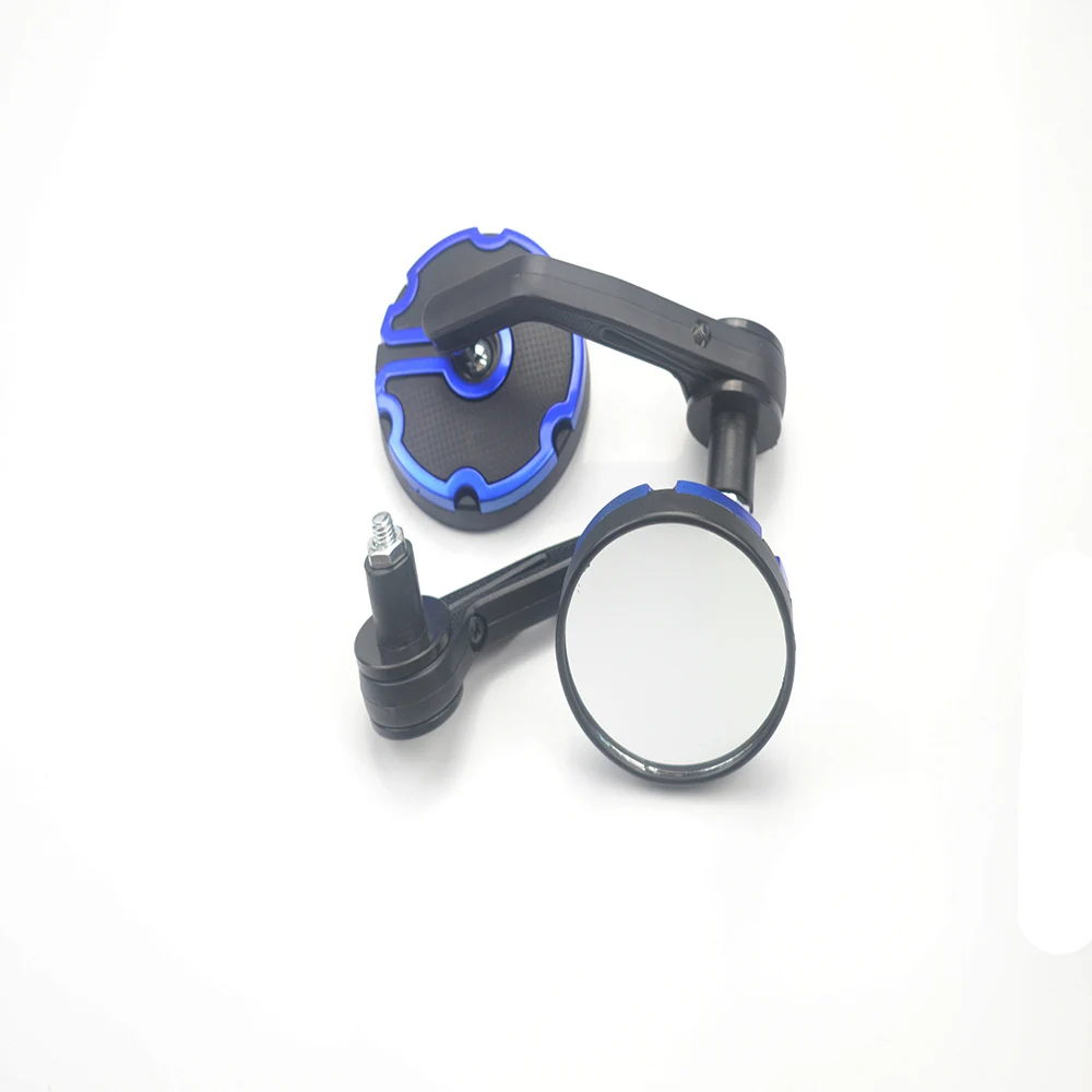 MOTORCYCLE MIRRORS ACCESSORIES 7/8&quot 22MM HANDLEBAR END REARVIEW MIRROR FOR YAMAHA FZ1 FZ6 FZ8 CAFE RACER scooter accessories |
