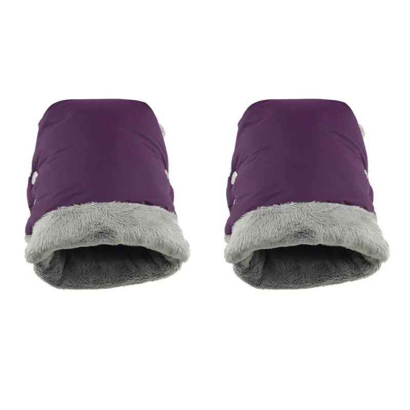 1-4 Детская зимняя теплая меховая флисовая коляска, муфта для рук, коляска, чехол для рук, сумка для коляски, муфта для коляски, аксессуары для коляски - Цвет: 1-4