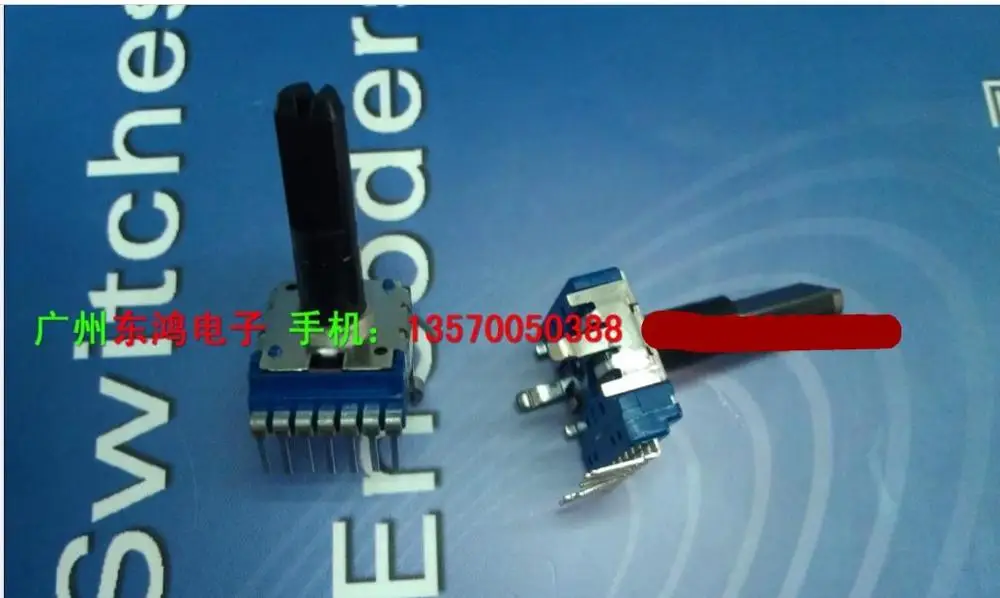 

1pcs Taiwan Fuhua brand RK14 type potentiometer B100K point 23MM axis