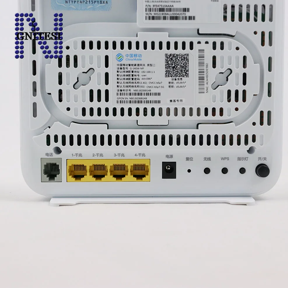 Английский интерфейс G 140W MF GPON ONU с 4GE LAN 2 4G & 5G двухдиапазонный WIFI as HS8145V