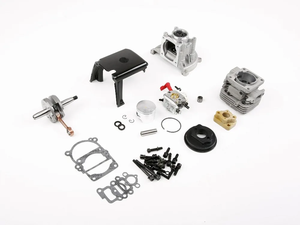 1/5 Rovan 4 Bolt 36cc комплект газового двигателя обновленные детали с 1107 Walbro карбюратор