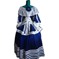 customer to order vintage costumes victorian 1860s civil war gown historical dresses d 100