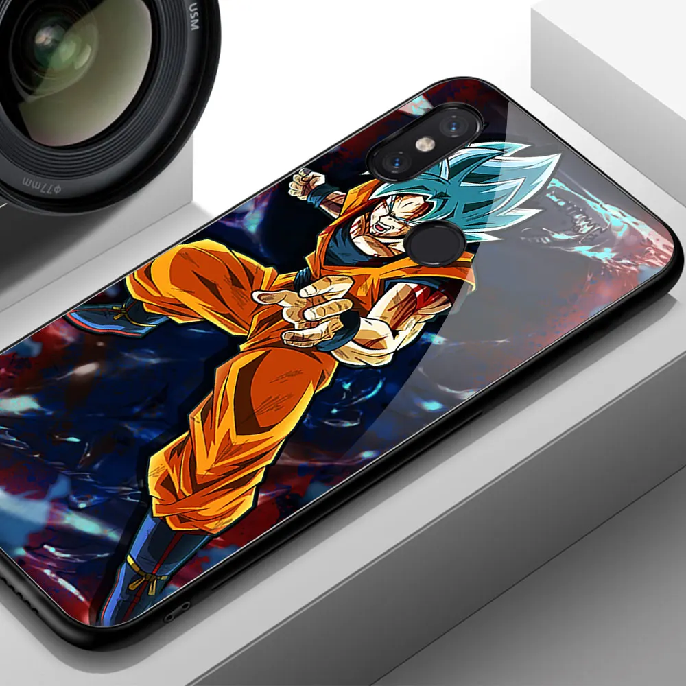 Чехол FinderCase для Xiaomi mi x 3, чехол из закаленного стекла с жесткой задней поверхностью Dragon Ball Z, чехол Гоку для Xiaomi mi 6 8 9 SE lite mi x 2 2 s 3 max 3