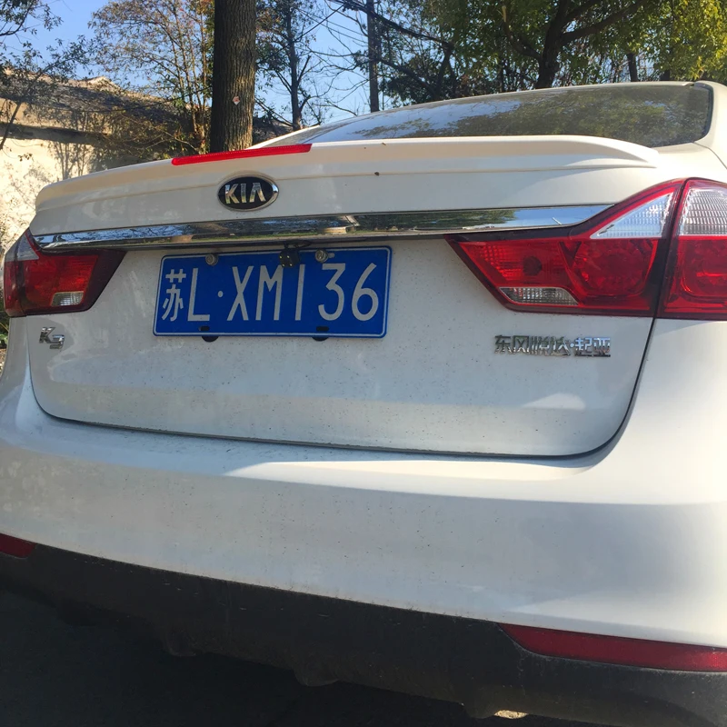 Спойлер для Kia Forte K3 высококачественный АБС-пластик праймер на заднее крыло