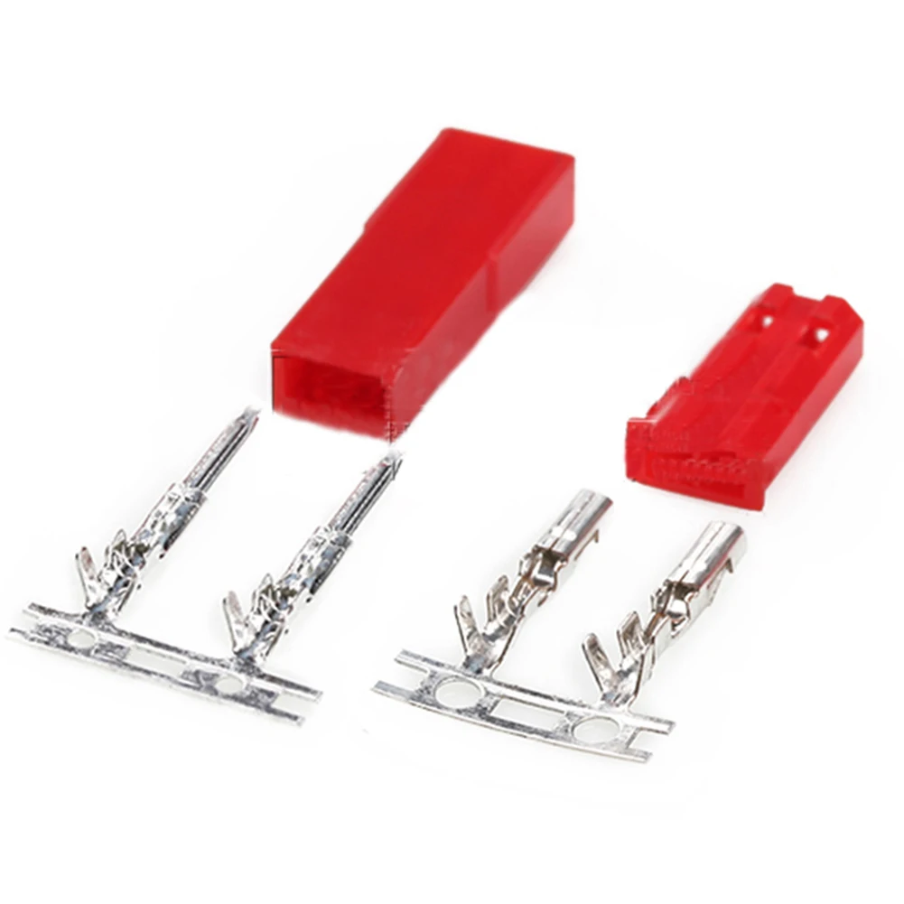 50 компл./лот JST 2P разъем штекер 2 Pin гнездо обжимные соединители для батарей rc